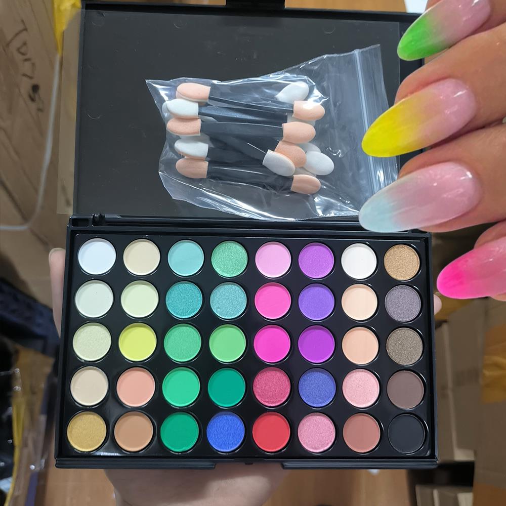 Nail Art Ombre Glitter - 40색 옴브레 솔리드 네일 아트 파우더
