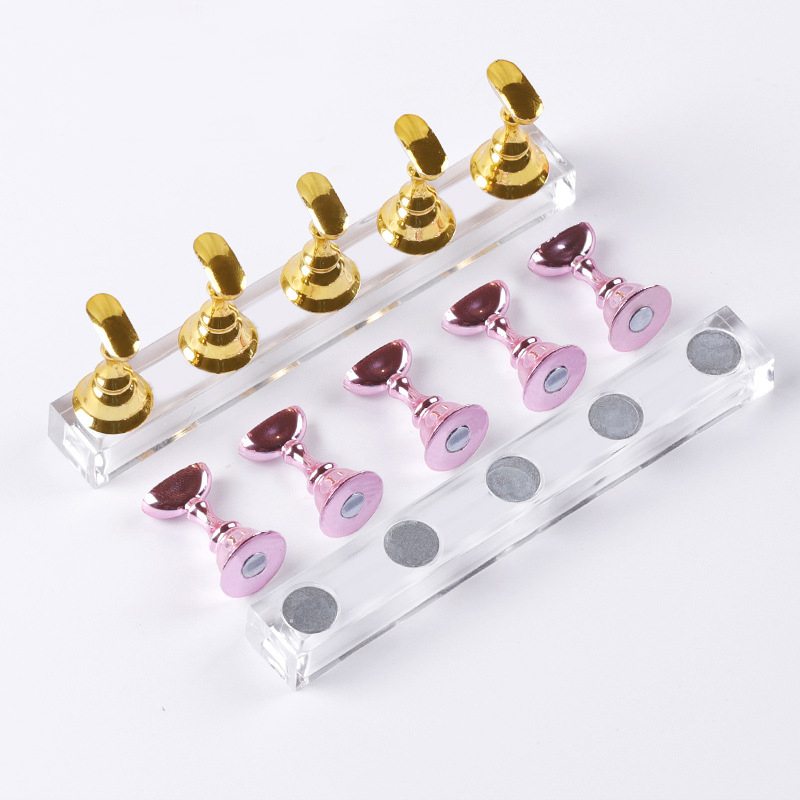 Nail Art Viral - 5/30 개/대 마그네틱 네일 홀더 틀린