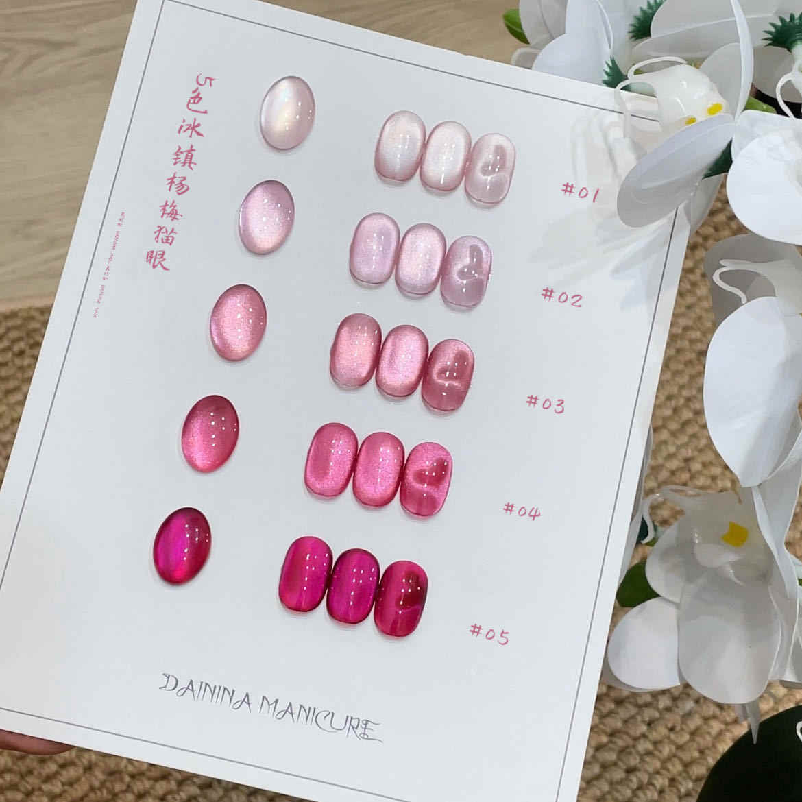 다이니나 고품질 5컬러 문라이트 캣아이 UV 젤 네일  - Uv Led Lamp Nail 리뷰 및 가격
