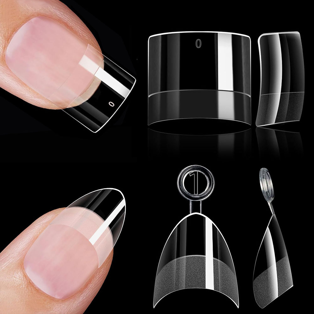 엑스트라 쇼트 하프 커버 아몬드 및 테이퍼 스퀘어 네일 - Nail Art Xs 리뷰 및 가격