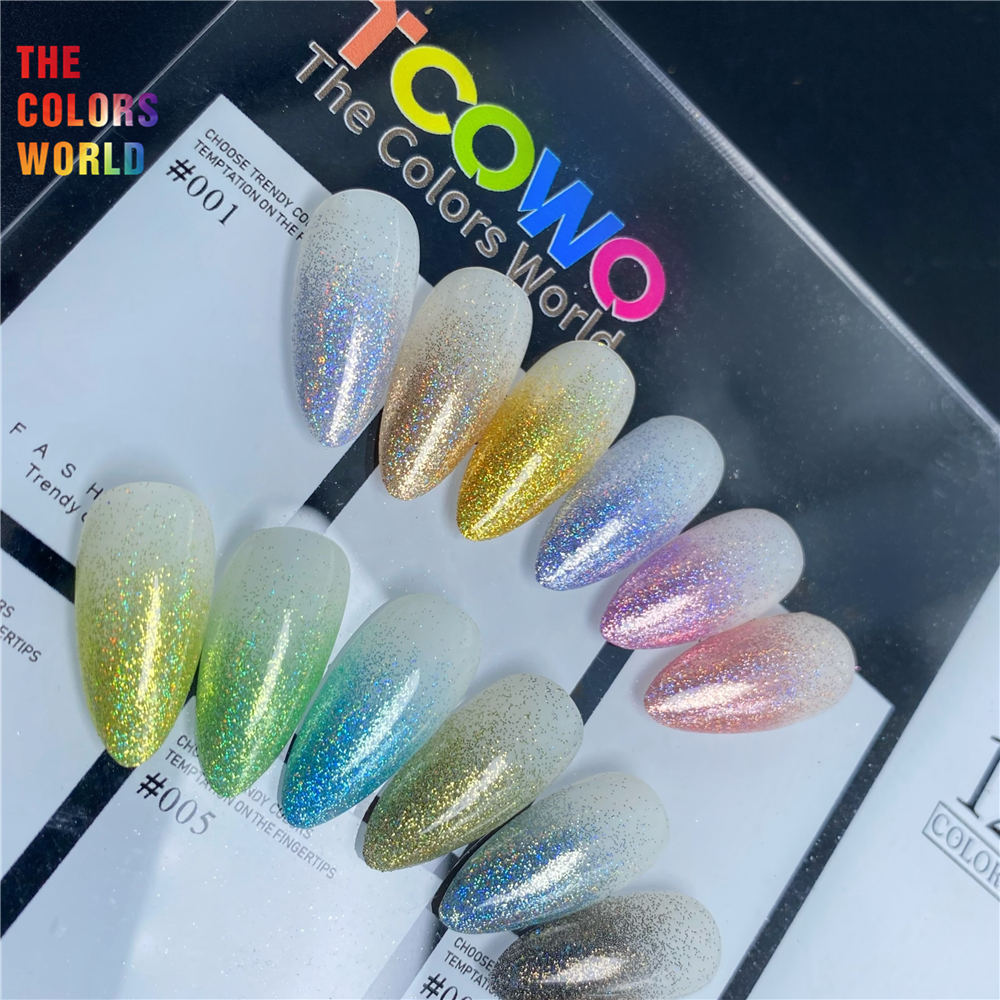TCT-913 고광택 홀로그램 파인 글리터 옹브레 스프 - Nail Art Ombre Glitter 리뷰 및 가격
