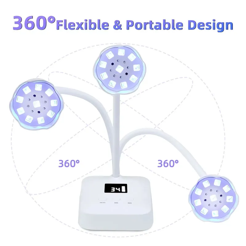 무선 네일 램프 LED UV 타이밍 9구 27W 충전식 - Uv Led Lamp Nail 리뷰 및 가격