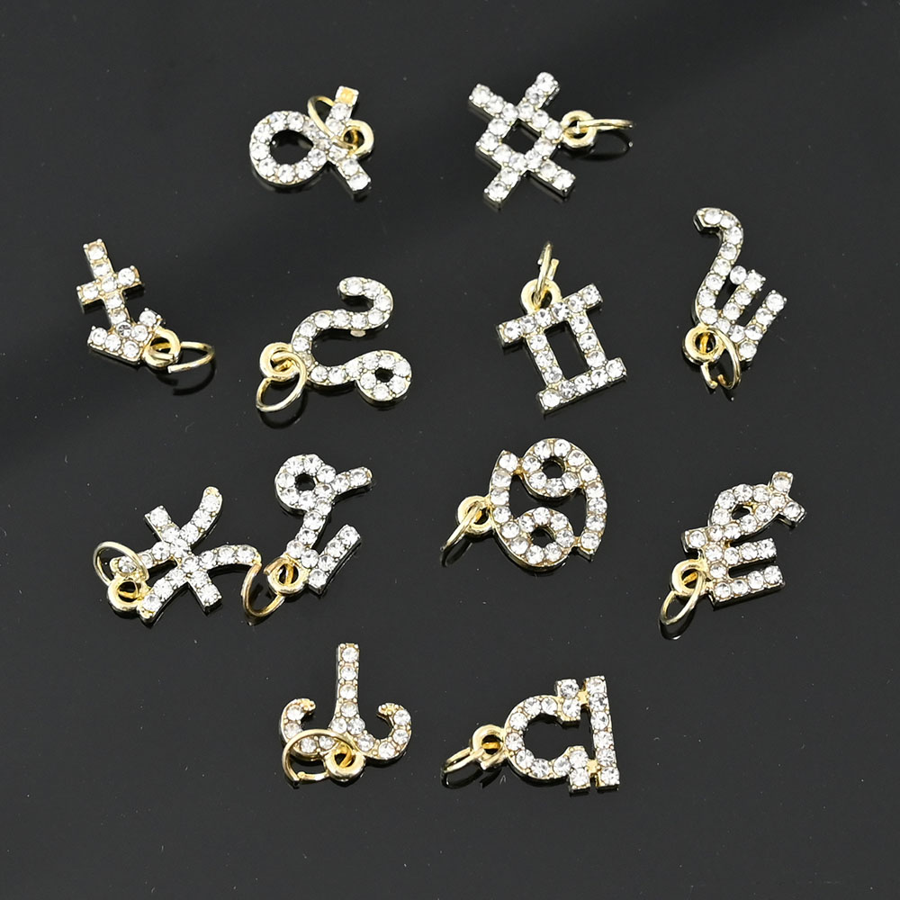 별자리 댕글 네일 아트 참, 3D 합금 다이아몬드 피어 - Nail Art Xs 리뷰 및 가격
