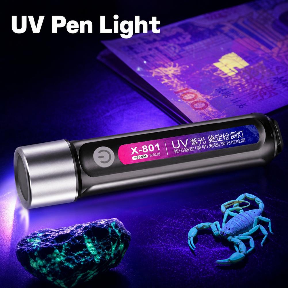 미니 UV LED 블랙라이트 손전등 충전식 네일 램프  - Uv Led Lamp Nail 리뷰 및 가격