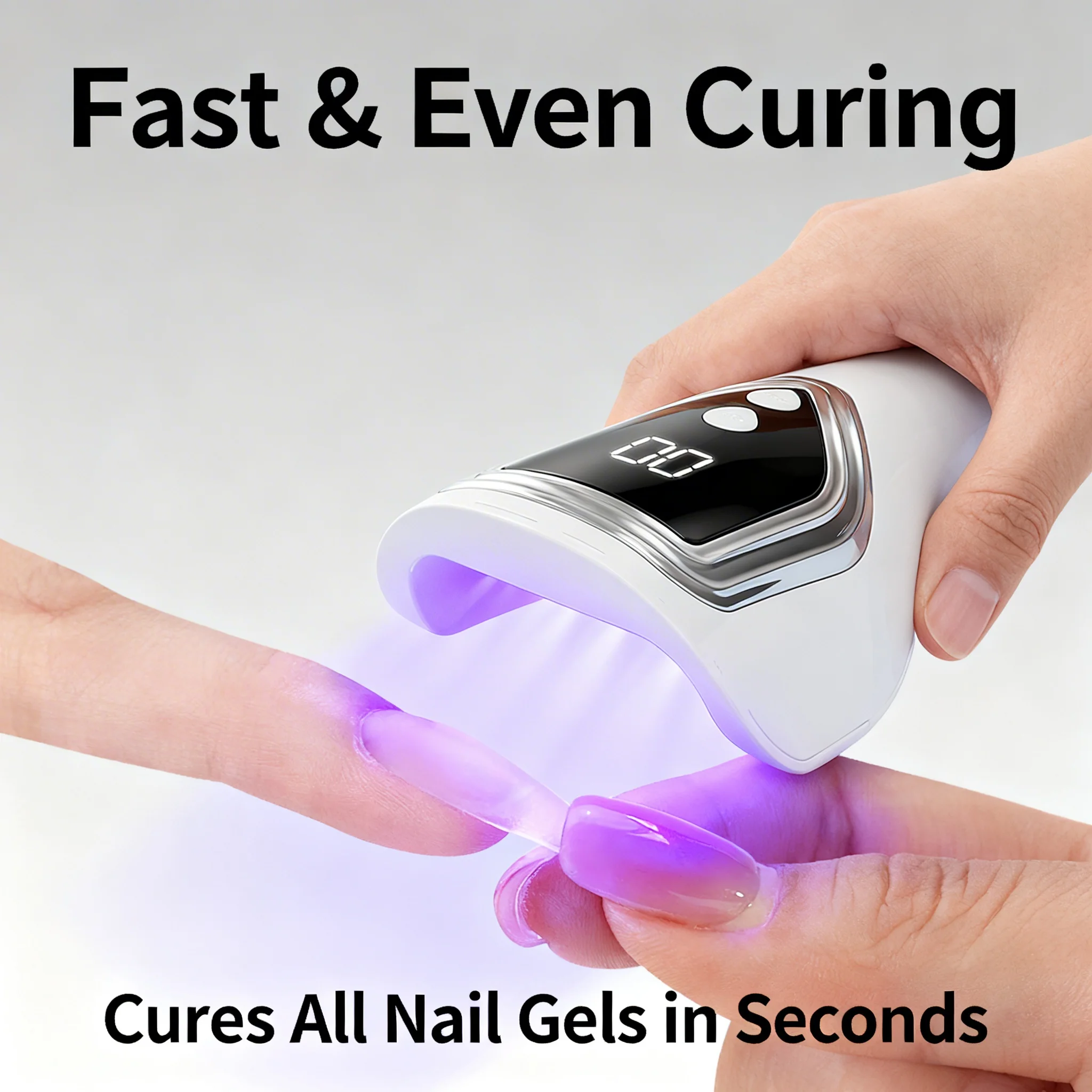 휴대용 UV 네일 램프, 충전식 핸드헬드 LED 네일  - Uv Led Lamp Nail 리뷰 및 가격