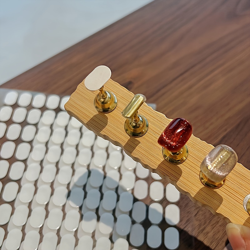 2개 네일 아트 디스플레이 접착 탭, 가짜 손톱용 양면 - Nail Art Viral 리뷰 및 가격