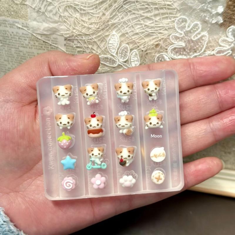 Z. 3D 릴리프 실리콘 네일 아트 몰드 만화 동물 고 - Nail Art Zone 리뷰 및 가격