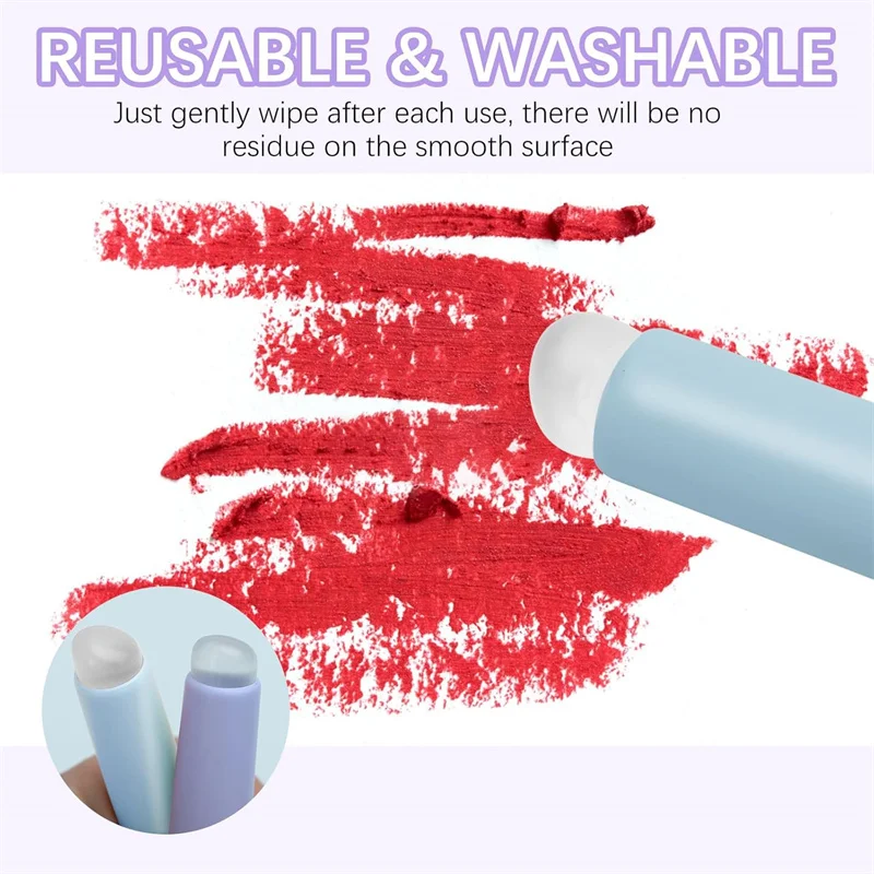 2pcs 네일 아트 실리콘 헤드 네일 브러쉬 메이크업  - Nail Art Ombre Glitter 리뷰 및 가격
