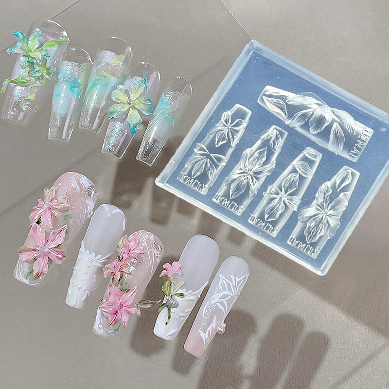 Z. 3D 꽃 네일 몰드 DIY 실리콘 네일 도구 하와 - Nail Art Zone 리뷰 및 가격