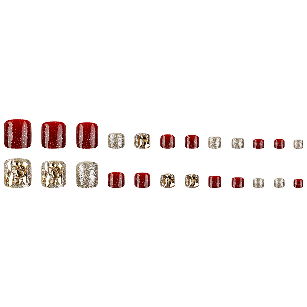 다이아몬드 디자인으로 발톱에 24pcs 슈퍼 반짝 이는 - Nail Art Red 리뷰 및 가격