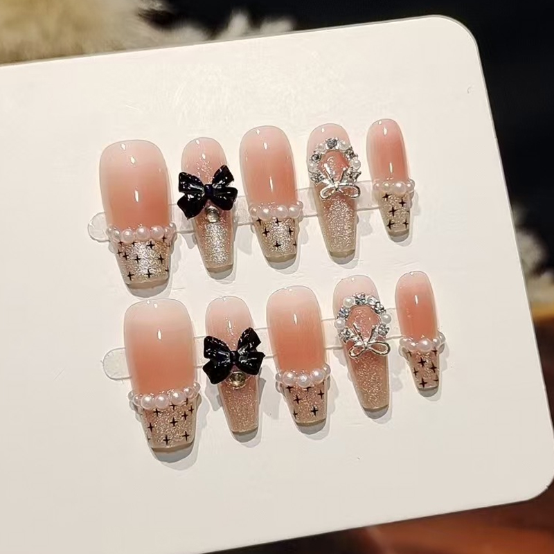 10개입 프랑스풍 스윗 쿨 스파이시 걸 라이트 럭셔리  - Nail Art French 리뷰 및 가격