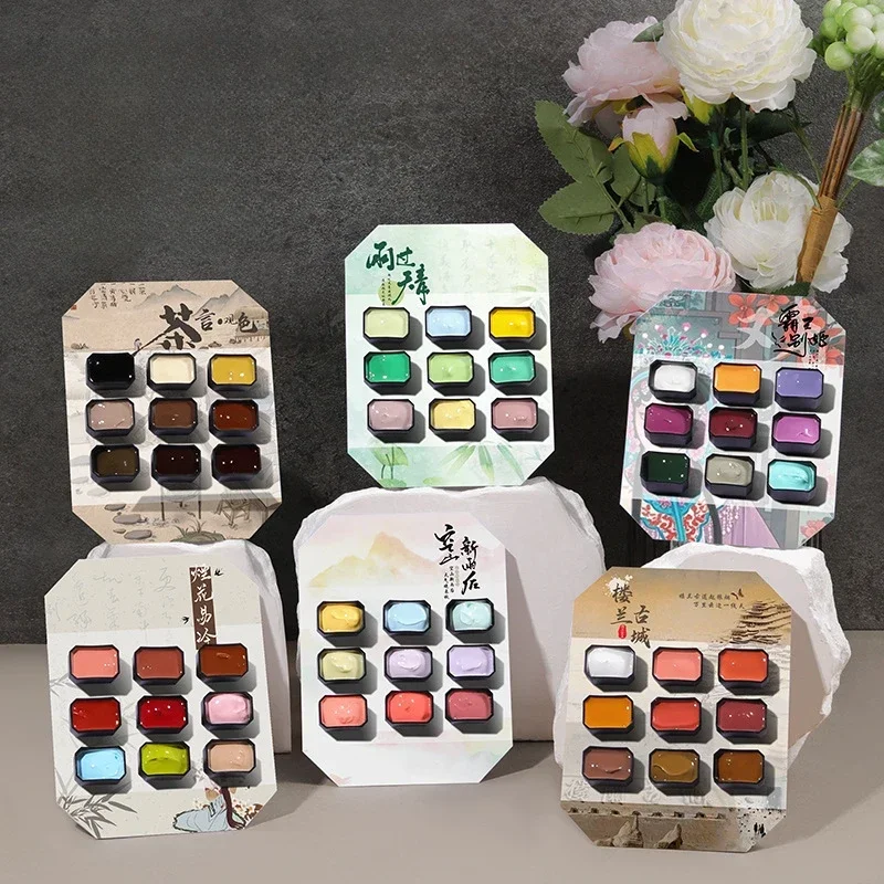 9 가지 색상/박스 Pat Ombre 젤 매니큐어 빠른 - Nail Art Ombre Glitter 리뷰 및 가격