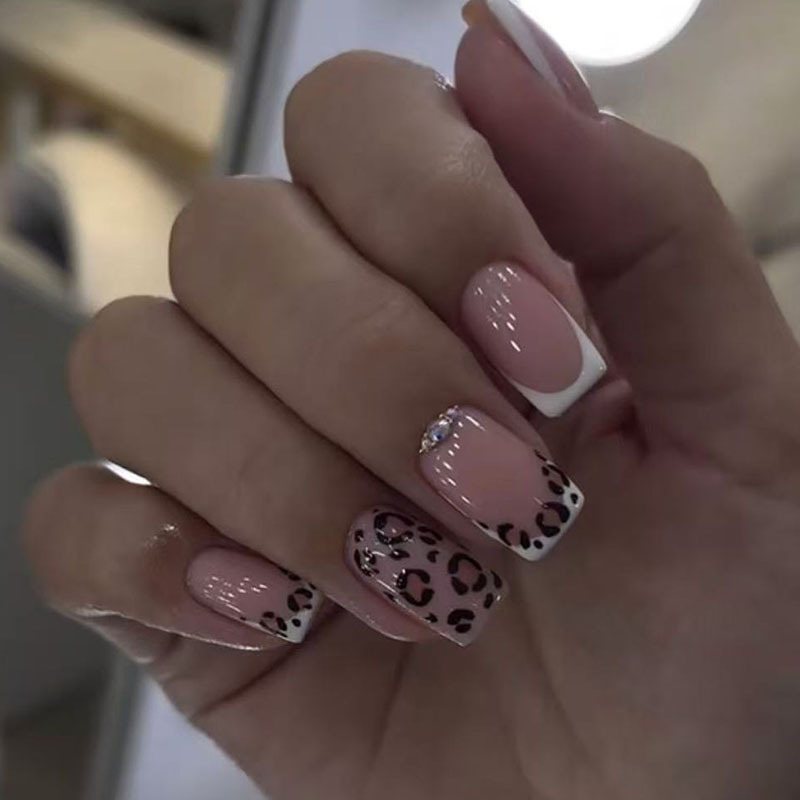 24개 완성형 프렌치 레드 짧은 스퀘어 인조 손톱 심플 - Nail Art Red 리뷰 및 가격