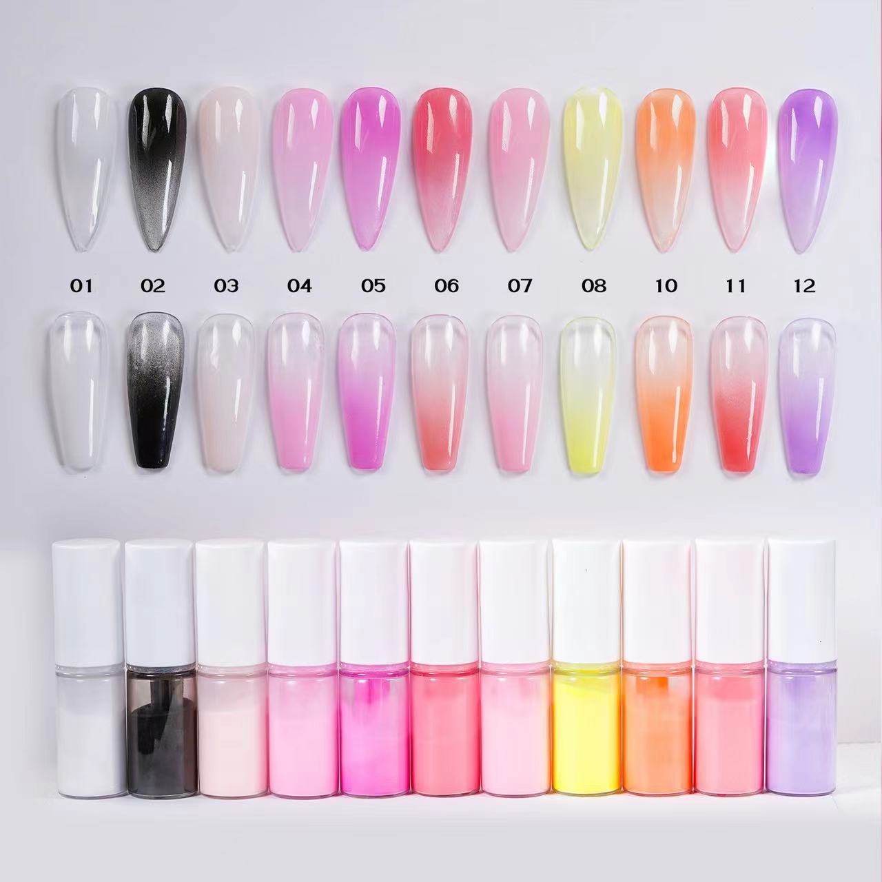 Pastel 네온 그라데이션 핑크 네일 아트 10g O - Nail Art Ombre Glitter 리뷰 및 가격